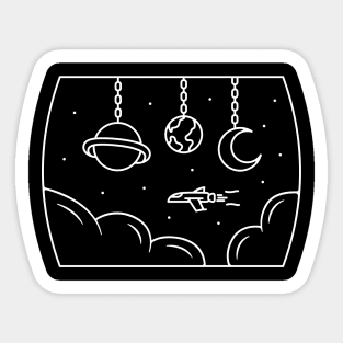 solar system Sticker